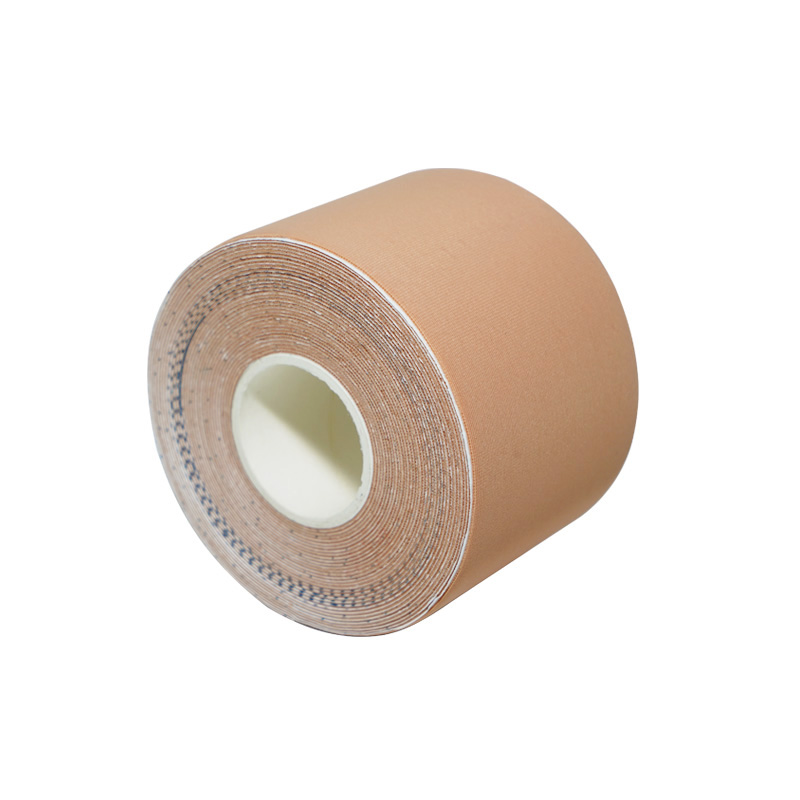 Hudfarge firesidig elastisk muskelplaster Kinesiologitape